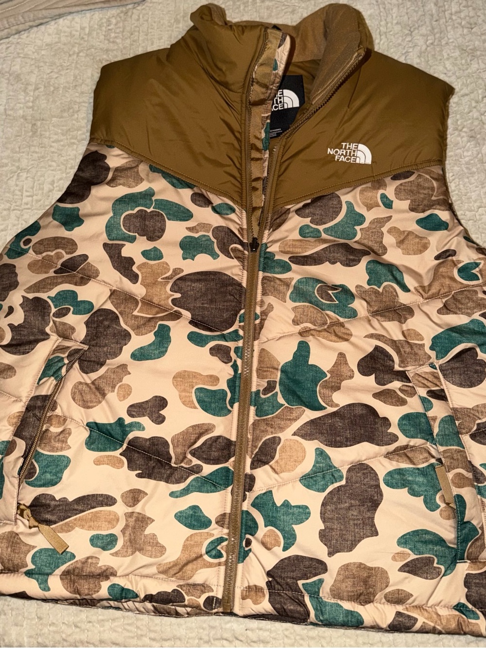 The North Face Men’s Camo Saikuru Puffer Vest
